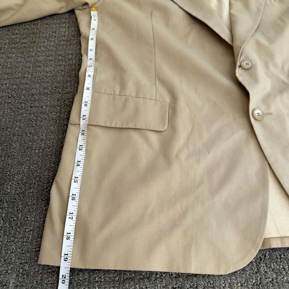 Sterling And Hunt Men's Blazer Tan - Picture 7 of 14